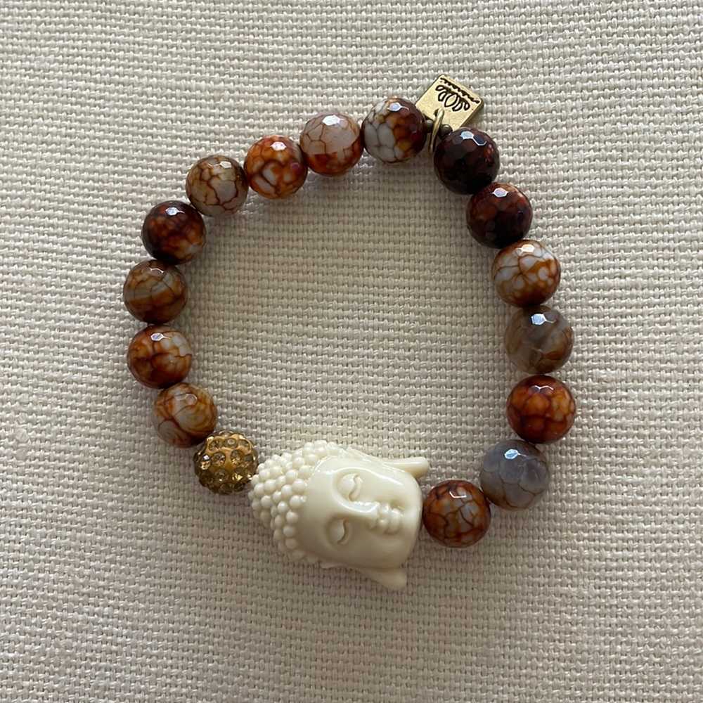 Bohemian beaded bracelet.